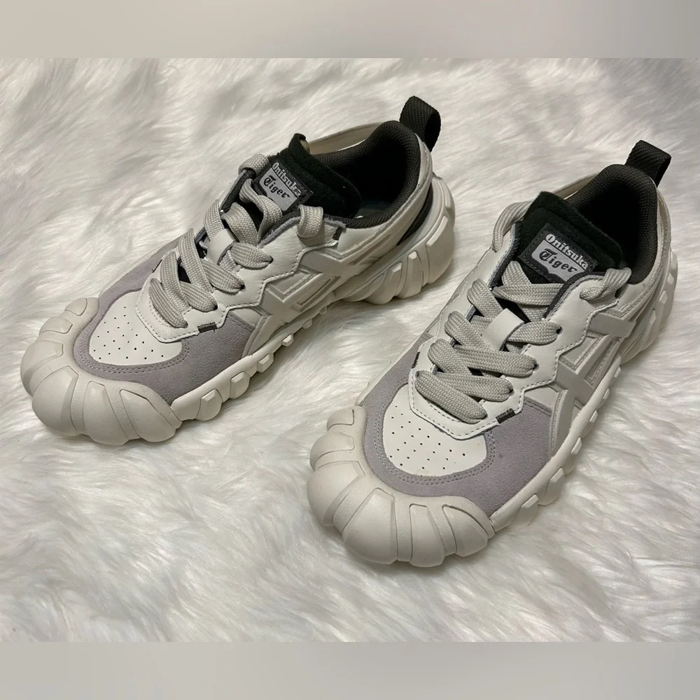 Onitsuka Tiger by Asics Men's White Sneakers - Picture 3 of 7